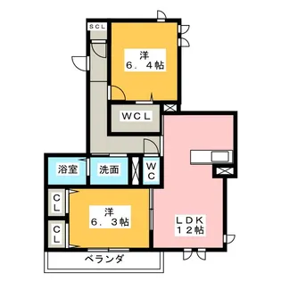 メゾン共栄【3階】の間取り