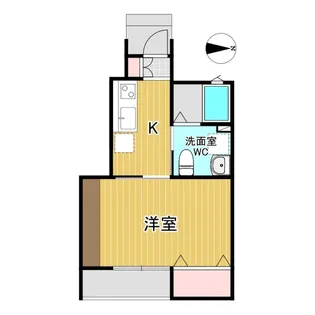 レセナ緑町A【1階】の間取り