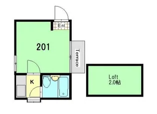 セドルハイム桜台C【2階】の間取り
