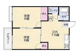 ストリュームアゼリア【1階】の間取り