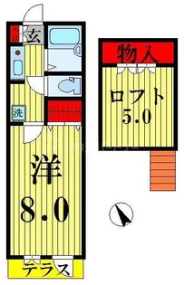 SKパレス【1階】の間取り