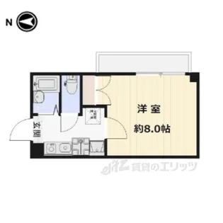 サキゾーメゾン竹鼻【3階】の間取り