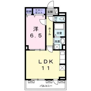 ファミーユ【3階】の間取り