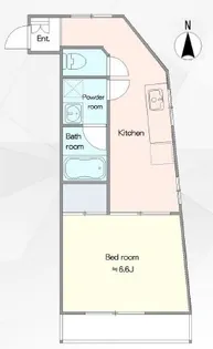 サクセス湘南八重咲ビル【3階】の間取り