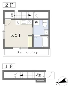 MT荒町【2階】の間取り