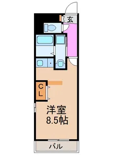 プランドールごきそ【3階】の間取り