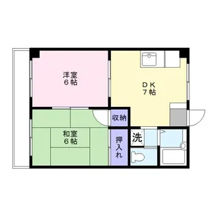 氷川マンション【3階】の間取り