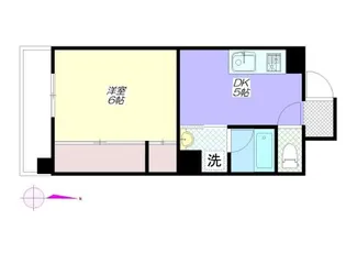 リヴドピエール【9階】の間取り