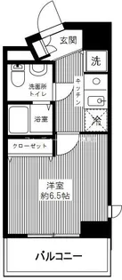 カスタリア三ノ輪【9階】の間取り