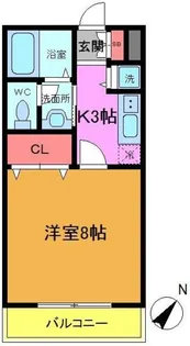 マンション風香【2階】の間取り