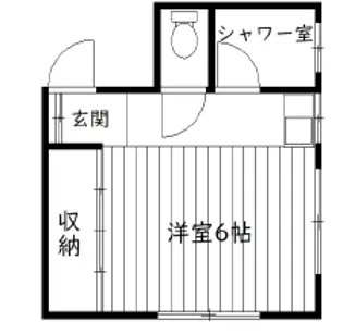 常盤マンション【4階】の間取り