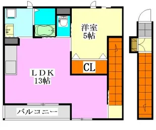 ステイブルハイム【2階】の間取り