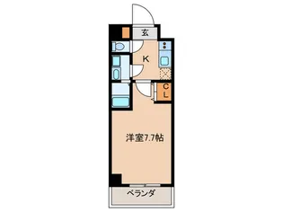 Mon CUORE【8階】の間取り