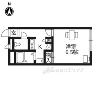 レオパレス壬生【1階】の間取り