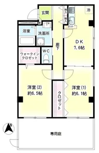 第102新井ビル【1階】の間取り
