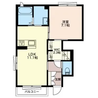 ShaMaison 荻II【1階】の間取り