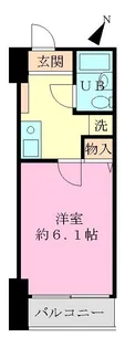 アドヴァンス川崎【8階】の間取り