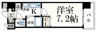 プレサンス京都四条烏丸クロス【2階】の間取り