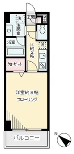 HEIM TAKUMI II【2階】の間取り