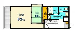 クレベール相原【1階】の間取り