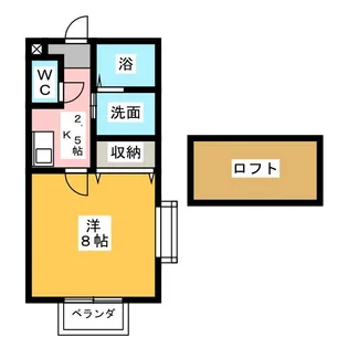 エピキュリアン大同【2階】の間取り