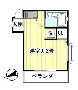 プランドール目白【1階】の間取り
