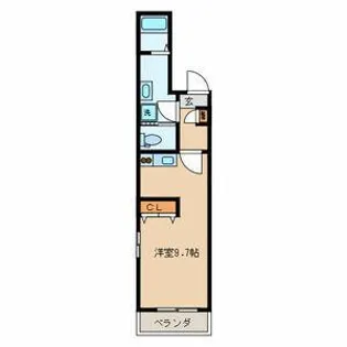 Twin village west【3階】の間取り