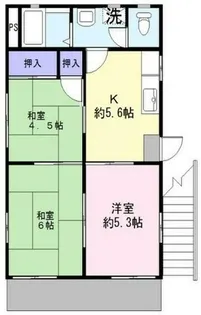 フレグランス逗子A棟【1階】の間取り
