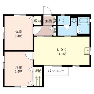 Laurels【2階】の間取り