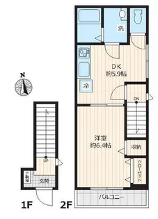 Avenir Nishikamata【2階】の間取り
