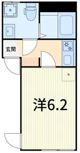 ミリアグラシア金町【1階】の間取り
