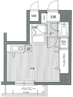 ガラ・ステージ目白台【5階】の間取り