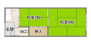 Eメゾン【2階】の間取り