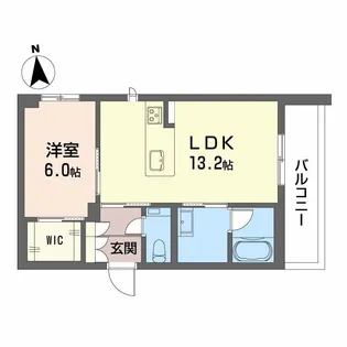 シャーメゾン ヤーティン【3階】の間取り