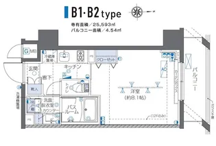 ZOOM秋葉原【2階】の間取り