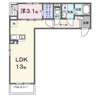タイヨウ・レジデンス【3階】の間取り