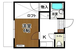 トピア郡山 A棟【1階】の間取り