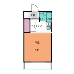 NEW PORT勝川 B棟【1階】の間取り