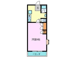 小坂マンションの間取り