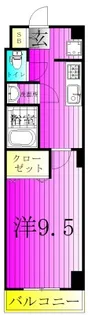 パレスウィンマキ【2階】の間取り