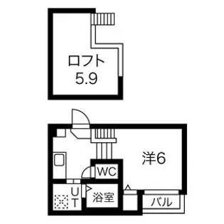 ソアレ大曽根【2階】の間取り