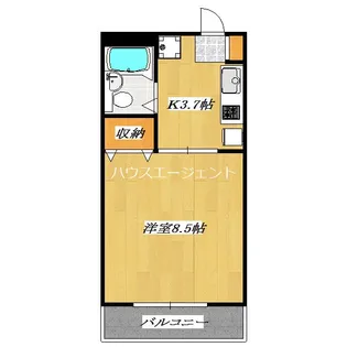舘山ビル【5階】の間取り