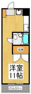 コーポ泉【2階】の間取り