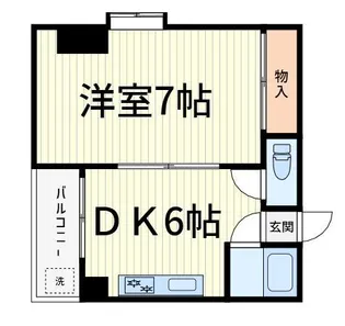 ベルフォーレ【4階】の間取り