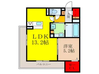 D-residence上甲子園【3階】の間取り