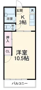 平田マンション【2階】の間取り