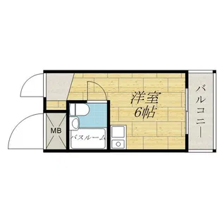 リバーサイド吹田【3階】の間取り