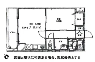 エルクアベニュー【6階】の間取り