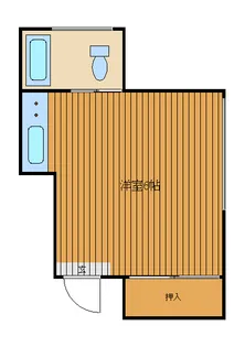 サンハウス【2階】の間取り