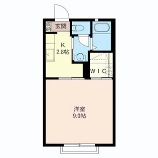 積水ハウスシャーメゾン シャンブル弐番館 202号室【2階】の間取り